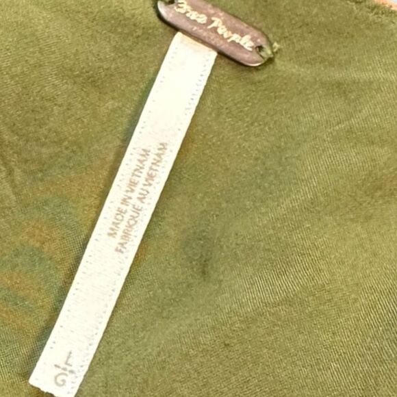 FREE PEOPLE Women’s Garden Combo Mabel Printed Long Sleeve Blouse Size Large - Picture 6 of 9